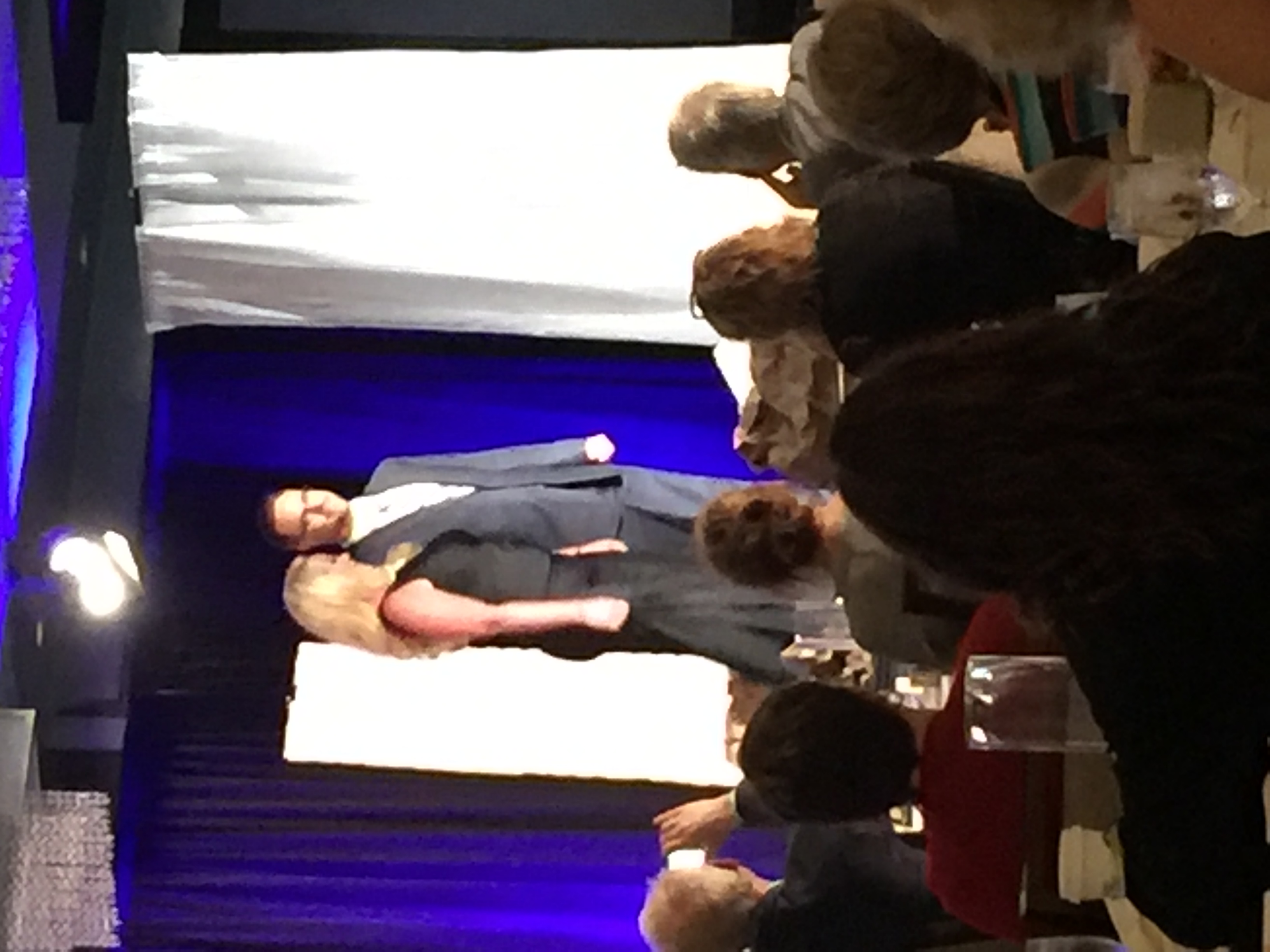 Alan Humphreys on conference stage
